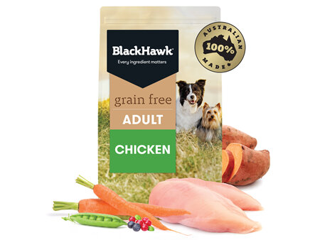 Black Hawk Dog Grain Free Chicken