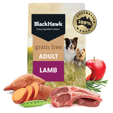 Black Hawk Dog Grain Free Lamb