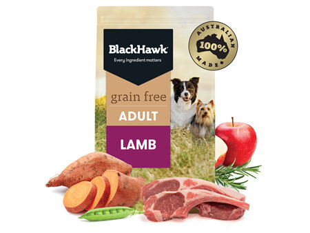 Black Hawk Dog Grain Free Lamb