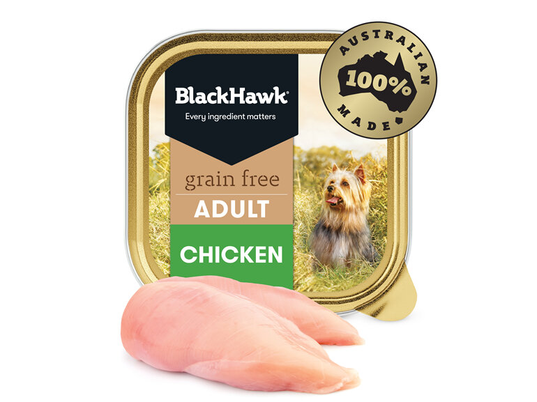 Black Hawk Dog Wet Grain Free Chicken 100gm