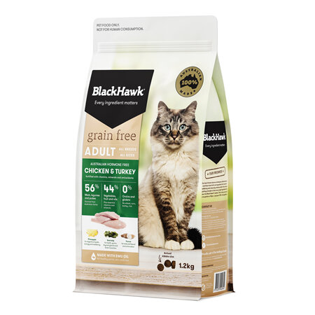 Black Hawk Feline Grain Free Chicken & Turkey