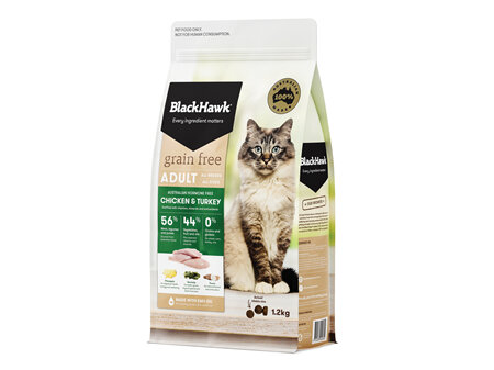 Black Hawk Feline Grain Free Chicken & Turkey