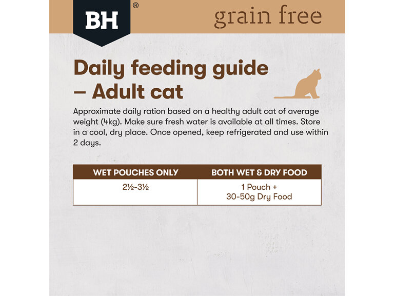 Black Hawk Grain Free for Mature Cats with Chicken & Salmon Wet Cat Food 85g