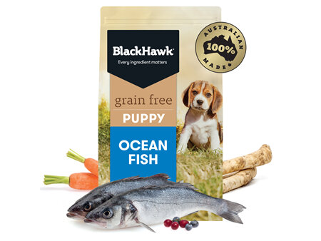 Black Hawk Grain Free Puppy Ocean Fish