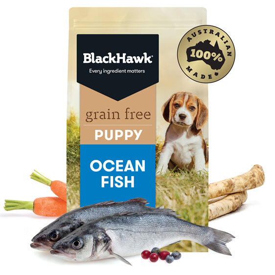 Black Hawk Grain Free Puppy Ocean Fish