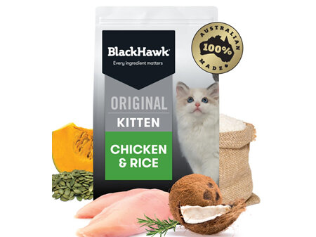 Black Hawk Kitten Chick & Rice 3kg