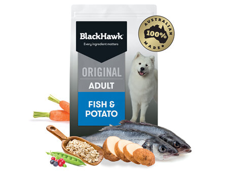 Black Hawk Original Adult Fish & Potato