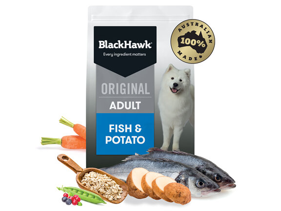 Black Hawk Original Adult Fish & Potato