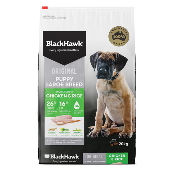 Black Hawk Original Large Breed Puppy Chicken & Rice