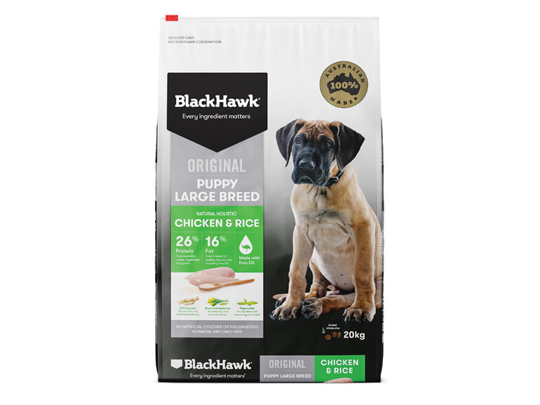 Black Hawk Original Large Breed Puppy Chicken & Rice