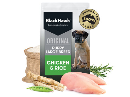 Black Hawk Original Large Breed Puppy Chicken & Rice