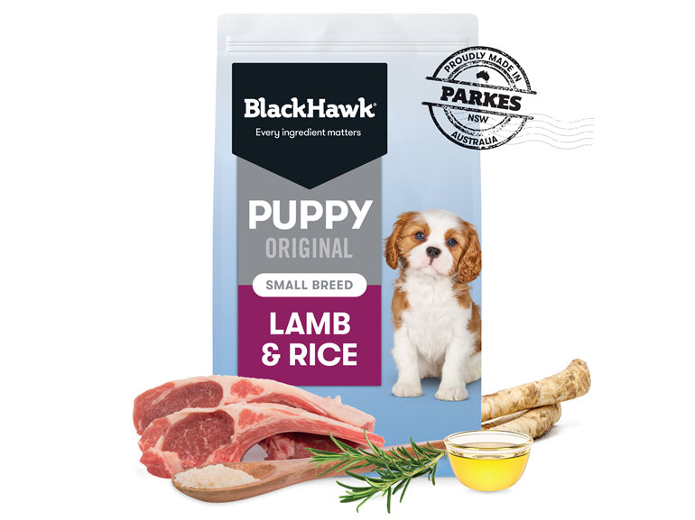 Black Hawk Puppy Food for Small Breeds - Original Lamb and Rice 3kg