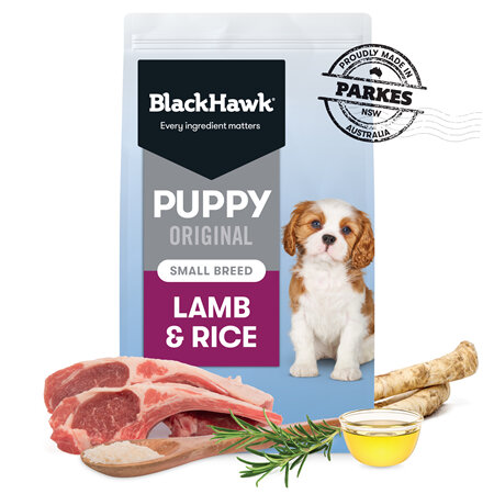 Black Hawk Puppy Food for Small Breeds - Original Lamb and Rice 3kg