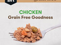 Black Hawk Wet Grain Free Chicken 400gm