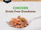 Black Hawk Wet Grain Free Chicken 400gm