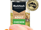 Black Hawk Wet Grain Free Chicken 400gm