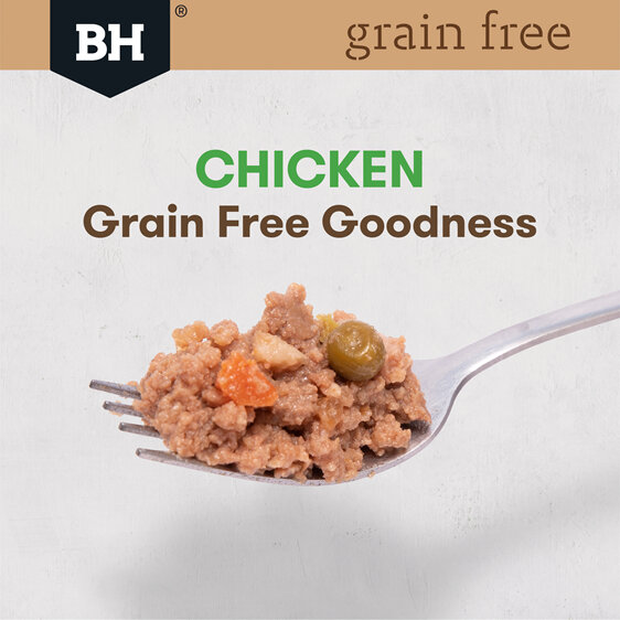 Black Hawk Wet Grain Free Chicken 400gm