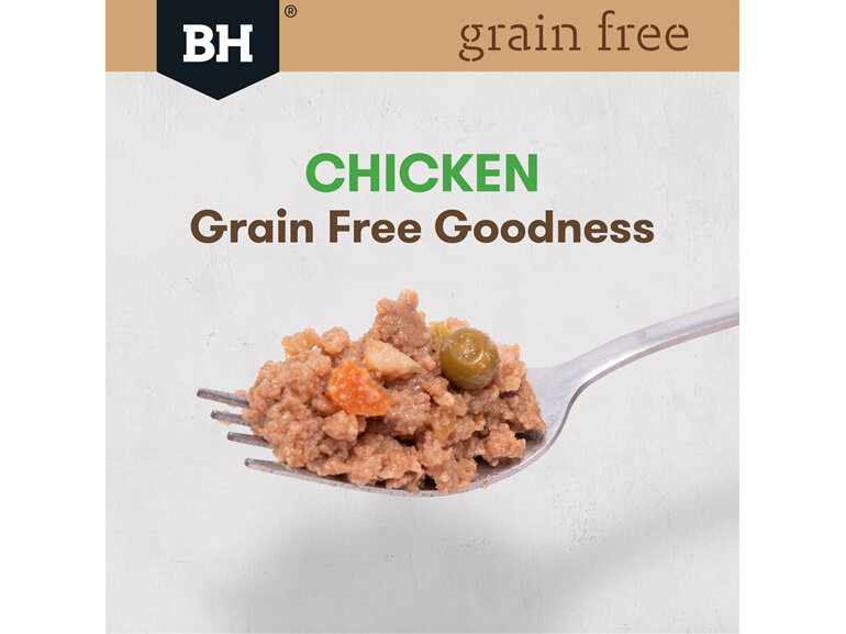 Black Hawk Wet Grain Free Chicken 400gm