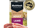 Black Hawk Wet Grain Free Lamb 400gm