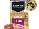 Black Hawk Wet Grain Free Lamb 400gm