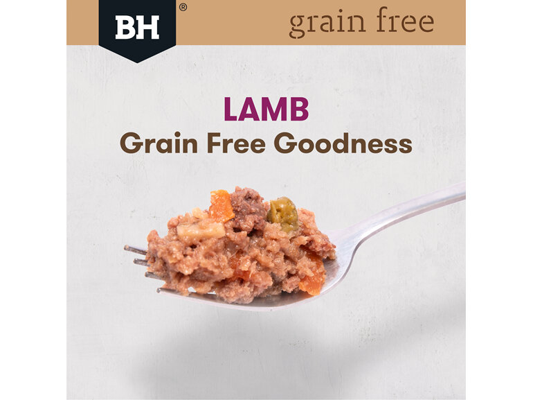 Black Hawk Wet Grain Free Lamb 400gm