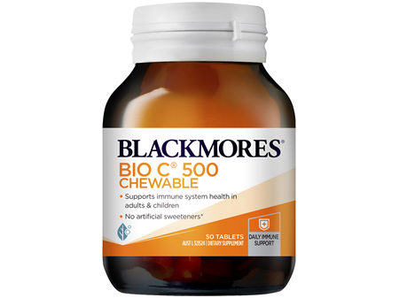 Blackmores Bio C 500m Chewable 50 tablets