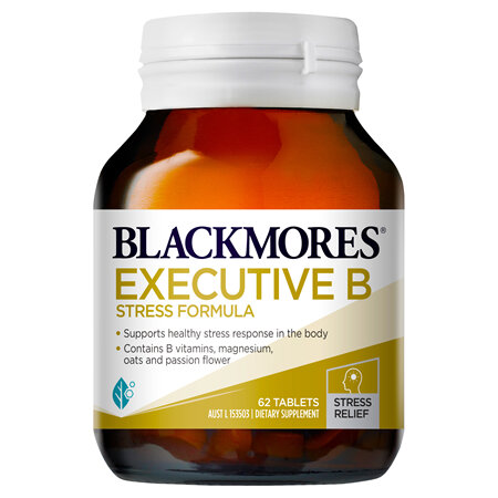 Blackmores Executive B Stress Formula, 62 Tablets (01414)