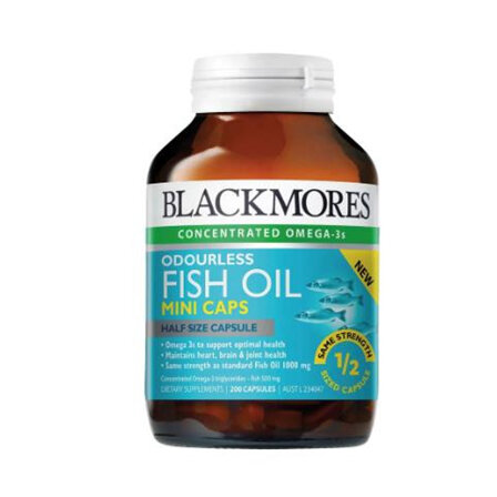 Blackmores Fish Oil Mini Caps 200pk
