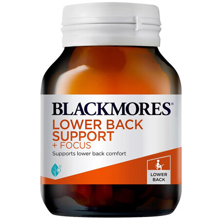 Blackmores Lower Back Support + Focus 30 tablets