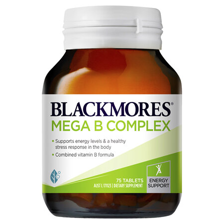 Blackmores Mega B Complex 75tabs