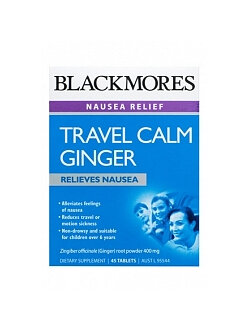 Blackmores  Travel Calm Ginger 45tabs