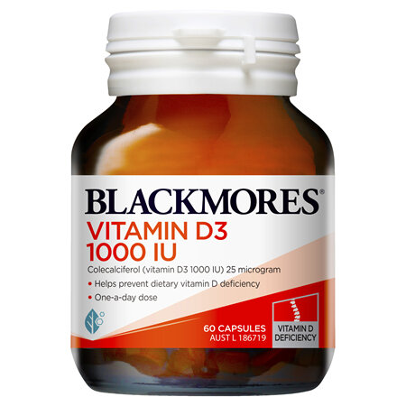 Blackmores Vitamin D3 1000IU 60caps