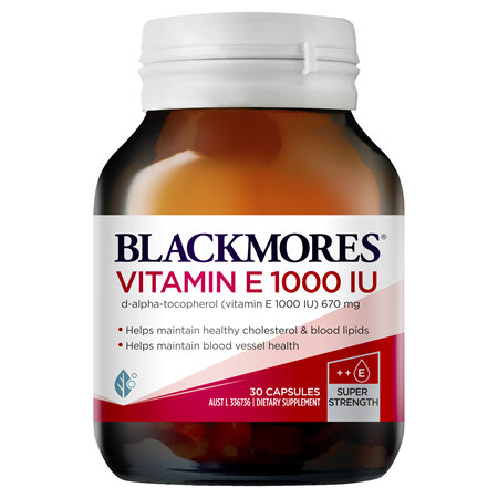 Blackmores Vitamin E 1000IU 30caps