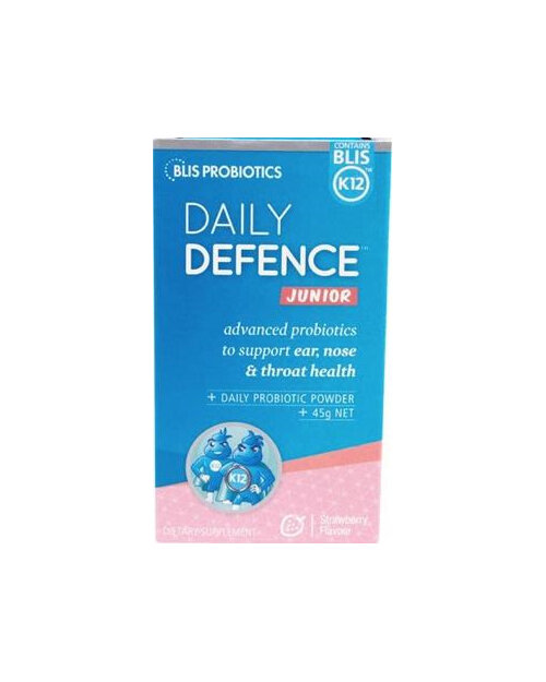 BLIS DAILY DEFENCE JUNIOR STRAWBERRY 45G