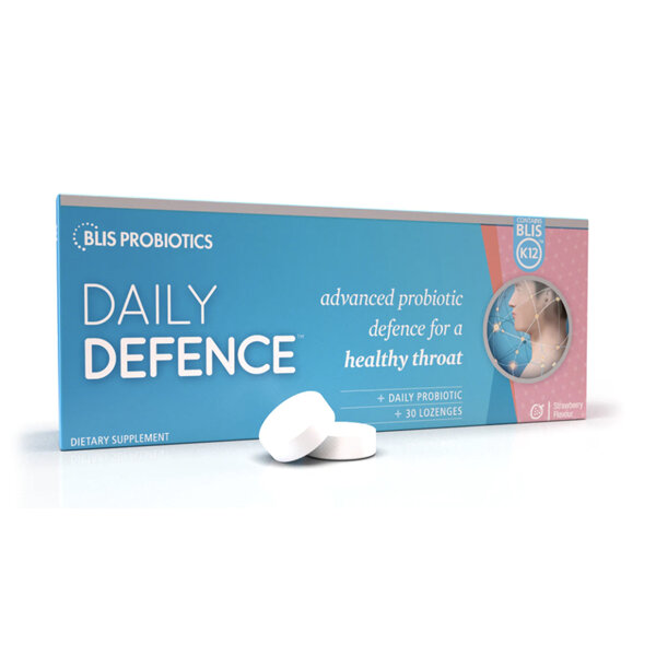 Blis Daily Defence Strawberry 30 Lozenges