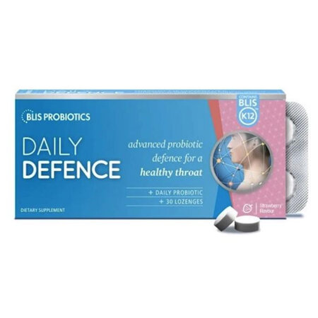 BLIS DAILY DEFENCE STRAWBERRY 30'S