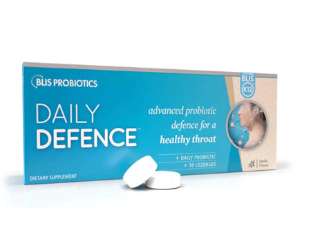 Blis Probiotics Daily Defence K12 Vanilla 30 Lozenges