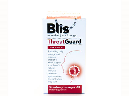 Blis ThroatGuard lozenges - Strawberry