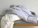 Bliss Weighted Blanket by Miss Izzy is custom made to your weight w glass beads