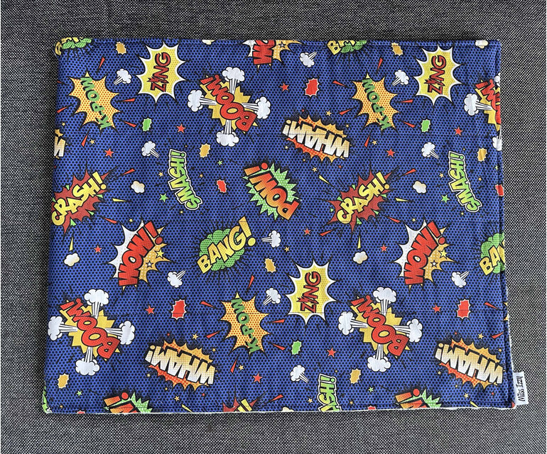 Bliss Weighted Lap Blanket handmade in New Zealand by Miss Izzy