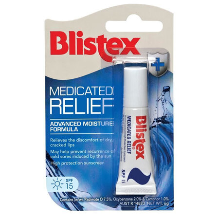 BLISTEX LIP MEDICATED RELIEF 6G
