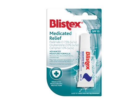 Blistex Medicated Relief SPF15 Ointment 6g