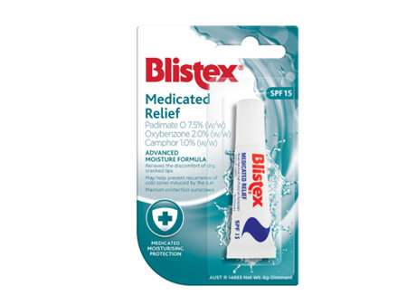 Blistex Medicated Relief SPF15 Ointment 6g