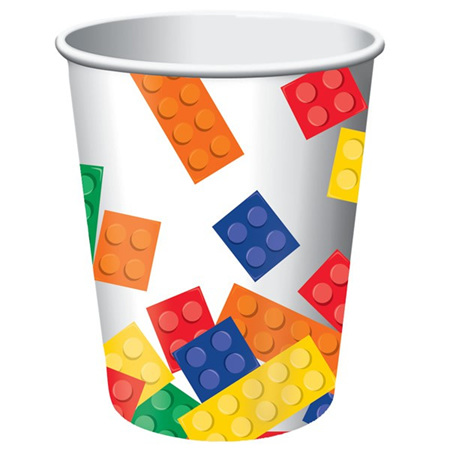 Block party cups - pack of 8