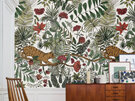 bloomdesigns New Zealand Pashu Wallpaper Interiors