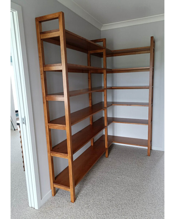 bloomdesigns roma bookcase display shelving New Zealand made to order