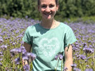 Blooming Scilly Organic Tee - Sage Green