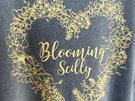 Blooming Scilly Organic Tee - Stone Washed Denim