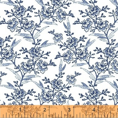 Blue Byrd Floral Sprigs in Porcelain 514281