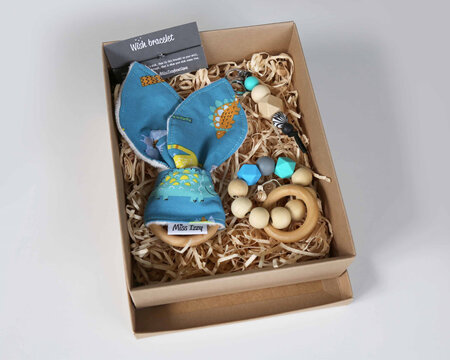 Blue Dinosaurs Large Gift Box
